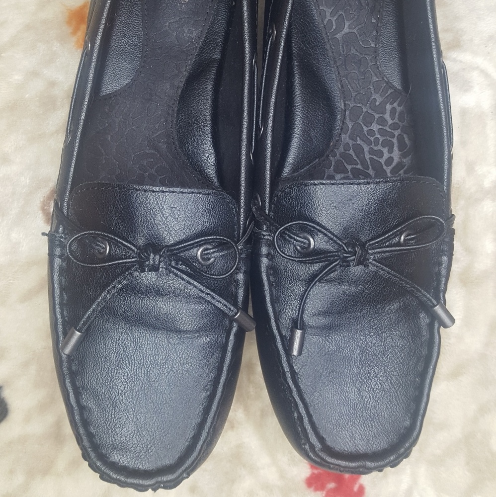 Black Womens Loafers Size 9